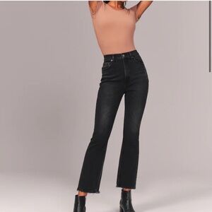 Abercrombie & Fitch High Rise Black Jeans